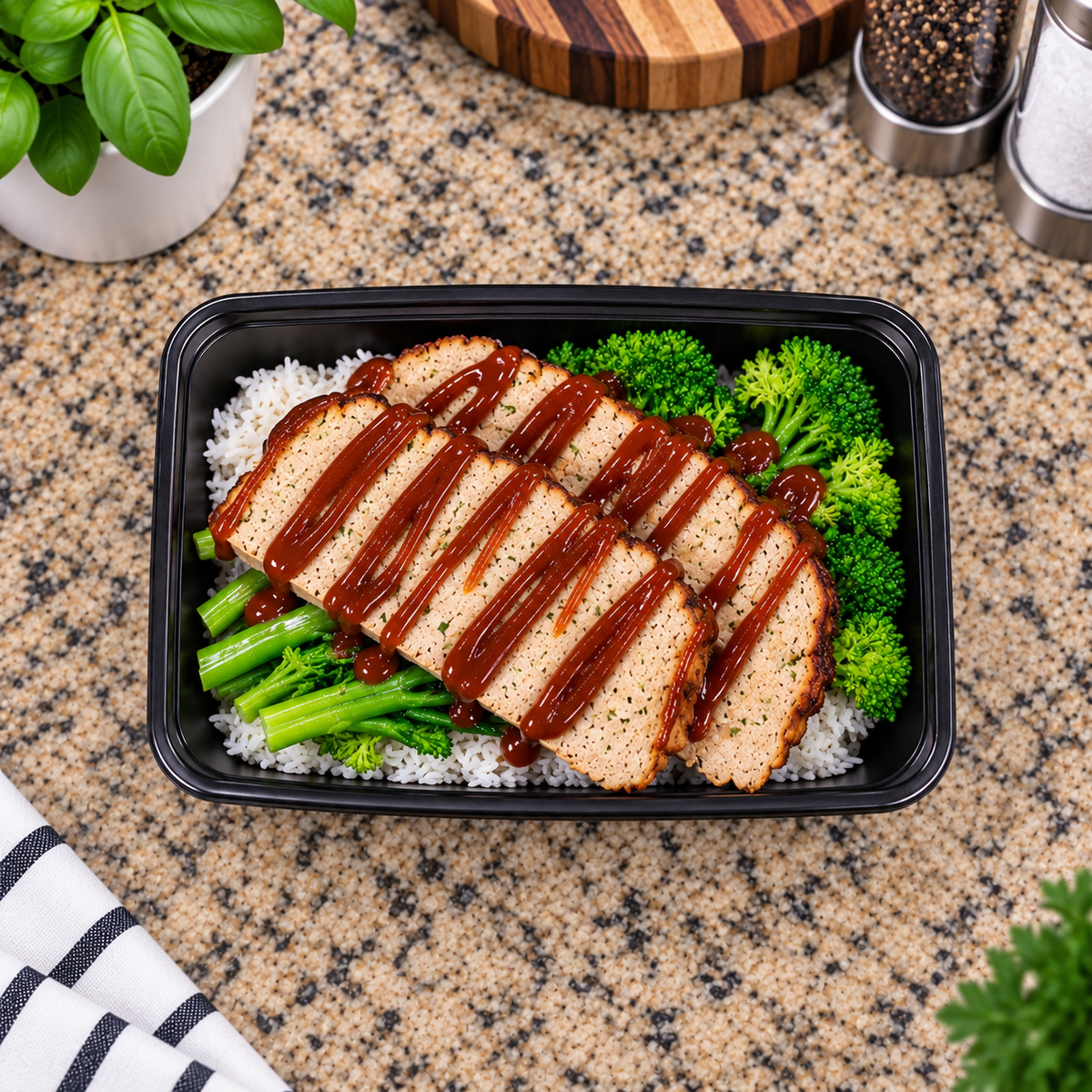 BBQ Turkey Meatloaf